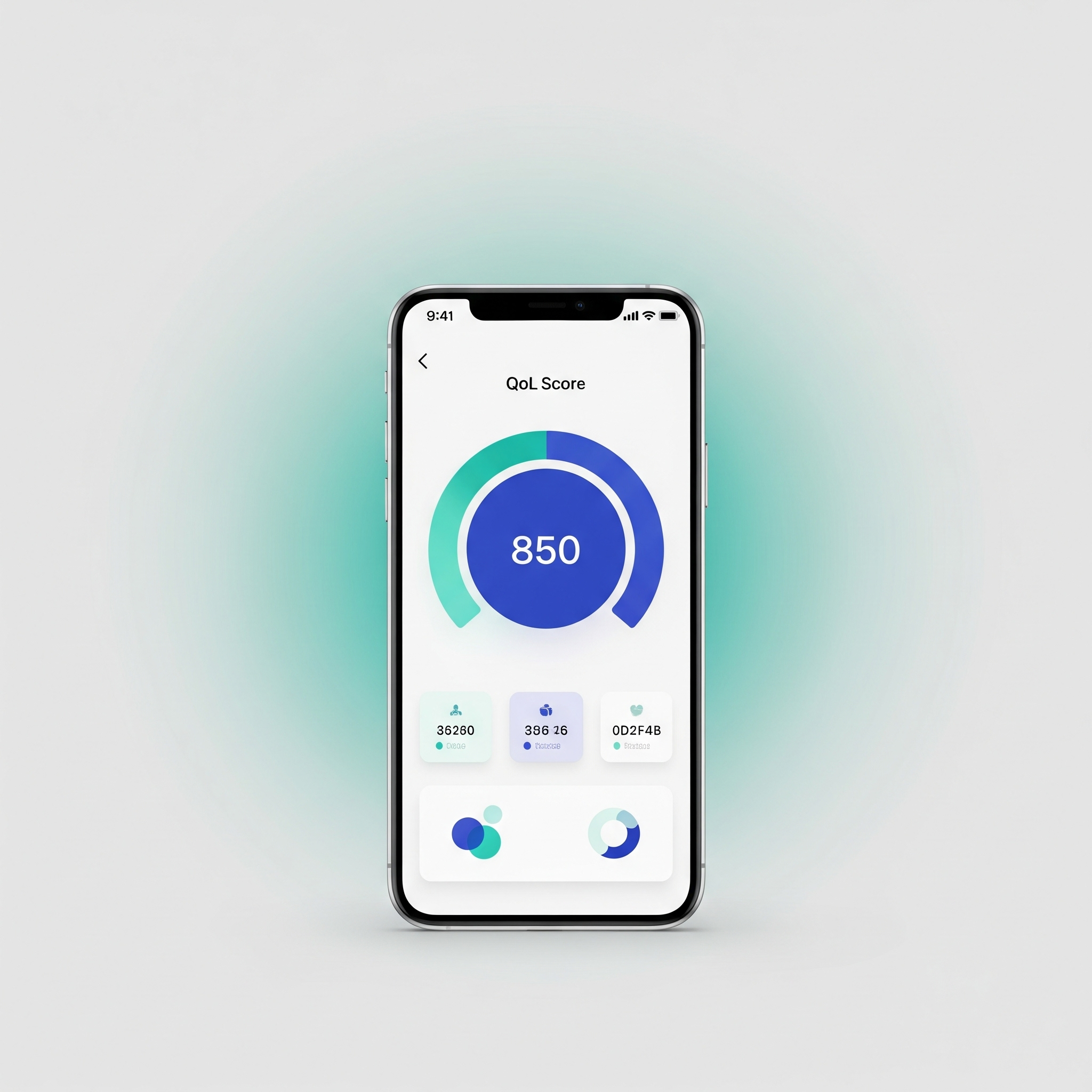 OnVGo app dashboard on a smartphone